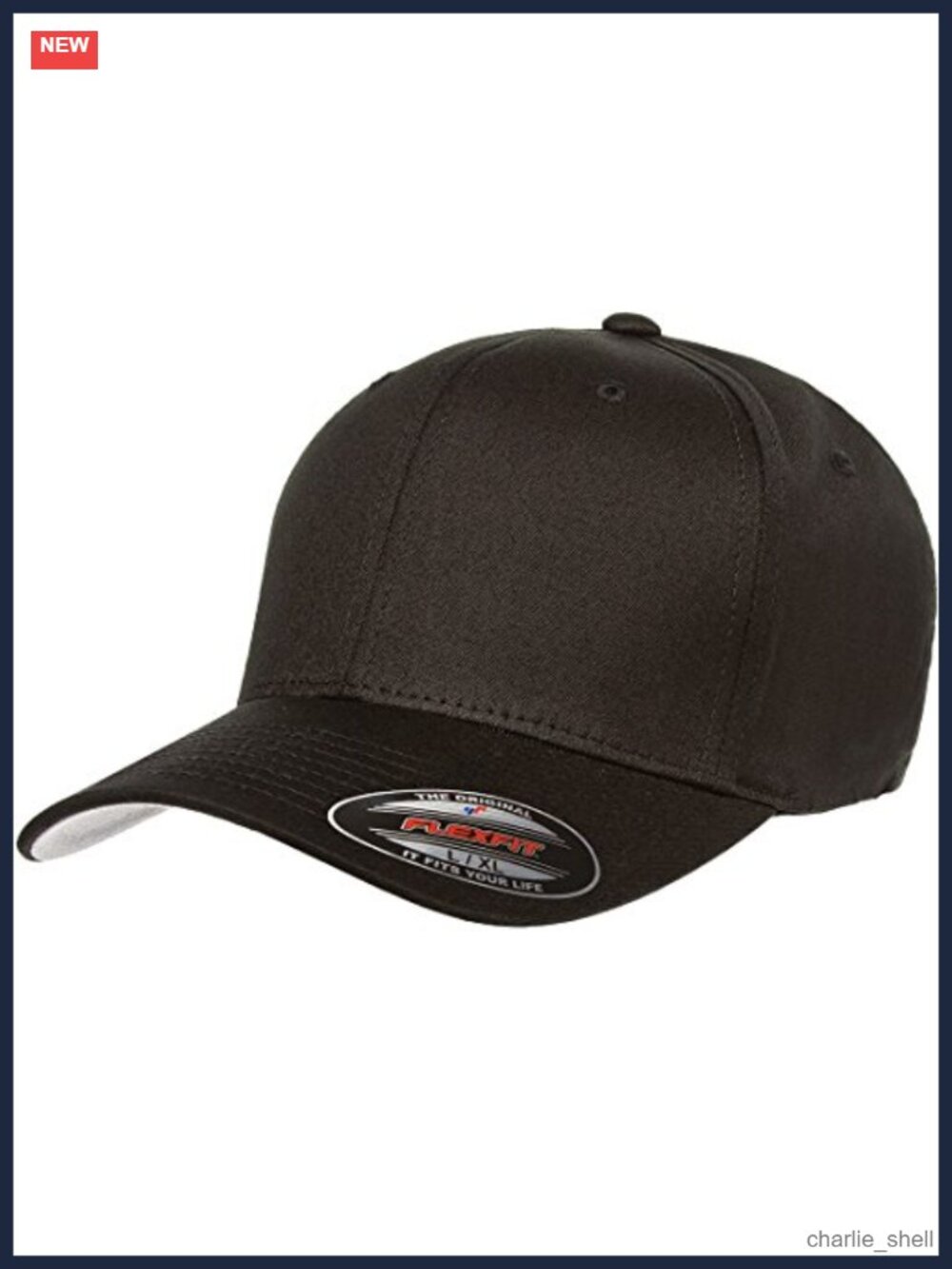 Flexfit Cotton Twill Fitted Cap Baseball Hat